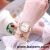 Korean Style Elegant Square Steel Watch Women's Small Fashion Women's Watch Colored Noodles Quartz Watch