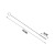 304 Stainless Steel Straw Brush Spiral Baby Home Feeding Bottle Pacifier Brush Slender Cleaning Brush Cup Brush Brush