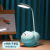 Cartoon Mini Table Lamp Children's Eye Protection Table Lamp Dual-Purpose with Pen Holder USB Rechargeable Endurance Folding Bedside Lamp Wholesale