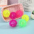 New Flashing Light 8.5cm Monochrome Acanthosphere Plastic/Plastic Children's Educational Toys Squeeze Ball Toys Squeezing Toy