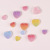 Simulation DIY Resin Accessories Soft Rubber Cartoon Love Soft Candy Gradient Cream Glue Cell Phone Shell Accessories Hairpin Material