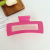 Summer Contrast Color Sweet Grip Girl Jelly Color Hair Claw Back Head Updo Korean Style Shark Clip Hair Accessories D722