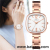 Korean Style Elegant Square Steel Watch Women's Small Fashion Women's Watch Colored Noodles Quartz Watch