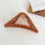 Korean Style Minimalist Candy Color Triangle Updo Hair Claw Large Elegant Graceful Shark Clip Braid Hair Accessories Clip D702
