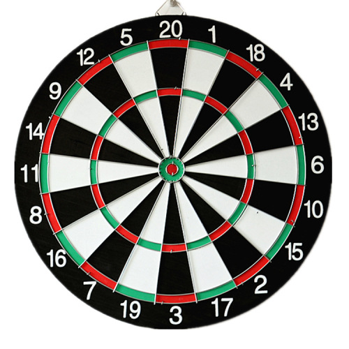 12-inch 15-inch multi-specification grid dart board set two-side dart board children‘s toy dart board stall hot