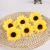 Wholesale DIY Artificial Flower Handmade SUNFLOWER Sunflower Silk Flower Cloth Flower Chrysanthemum Sunflower Fake Flower Head 7cm