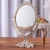 New Retro Makeup Mirror European Desktop Cosmetic Mirror Double-Sided Simple Queen Princess Cosmetic Mirror Lot