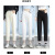 Jeans for Women Straight High Waist Loose 2022 Summer New Slimming Stretch Dad Harem White Pants Xintang Spot
