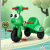 New Children 'S Frog Folding Three-Wheel Music Light Two-In-One Novel Smart Toy Gift Gift Exclusive