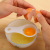 Egg Spoon Egg White Separator Egg Filter Egg Separator Kitchen Baked Egg Yolk Protein Separator