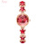 Jinmiou Lucky Star Bracelet Watch Women's Korean-Style Ins Stretch Buckle Light Luxury Rose Gold Stone British Watch K6352s
