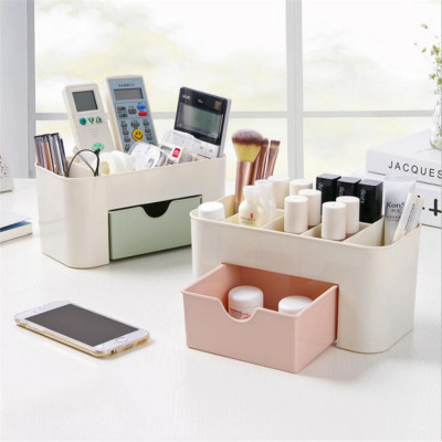 Cosmetic Storage Box with Drawer Desktop Cosmetic Case Household Multi-Function Jewelry Box Storage Box Wholesale