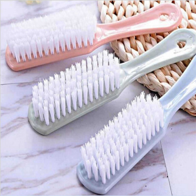 Plain Plastic Brush Clothes Cleaning Brush Shoes Cleaning Brush Long Handle Soft Fur Hanging Clothes Brush Small Brush