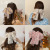 Summer Floral Bowknot Headband Girls Sweet Rubber Band for Bun Haircut Hair Rope High Sense Ponytail Hair Ring Headdress