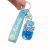 Cartoon Liquid Oil Key Chain Doraemon Bag Key Pendants Quicksand Floating Bag Pendant Key Ring