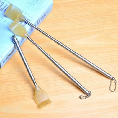 Portable Back Scratcher Retractable Household Four-Section No Need for People Tickle Scratch Back Rake Back Scratcher Old Man's Happiness