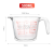 Glass Measuring Cup with Scale High Temperature Resistant Household Food Grade Kitchen Baking Egg Beating Cup