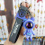 New Creative Epoxy Three-Dimensional Lightning Bear Keychain Car Key Chain Bag Doll Pendant Gift Wholesale