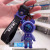 New Creative Epoxy Three-Dimensional Lightning Bear Keychain Car Key Chain Bag Doll Pendant Gift Wholesale