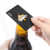 Black Peach a Credit Card Bottle Opener Creative Playing Card-Shaped Stainless Steel Home Tools Bottle Lifting Device Beer Screwdriver