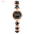 Jinmiou Lucky Star Bracelet Watch Women's Korean-Style Ins Stretch Buckle Light Luxury Rose Gold Stone British Watch K6352s