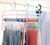 Color Five-Layer Pant Rack Multifunctional Wardrobe Hanging Pants Hanger Scarf Scarf Tie Hanger Factory Direct Sales