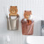Toilet Bear Storage Rack Toothbrush Toothpaste Holder Punch-Free Washing Cup Bathroom Toilet Storage Cup Manufacturer