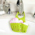 Faucet Sponge Draining Rack Hanging Adjustable Button Type Hanging Bag Sink Hanging Storage Basket Kitchen Storage Rack