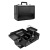 Case Makeup Fixing Artist Tattoo Embroidery Beauty Toolbox Large Capacity Aluminum Alloy Double Open Storage Box