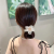 Fairy Mesh Shiny SUNFLOWER Hair Bands Ponytail Hair String Bun Large Intestine Rhinestone Rubber Band Hair Accessories
