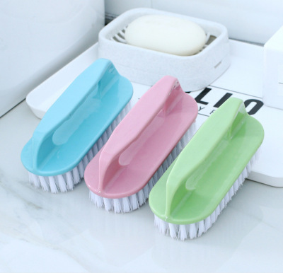 Thickened Soft Fur Laundry Brush Household Multi-Functional Household Cleaning Brush Clothes with Handle Cleaning Brush Shoe Brush