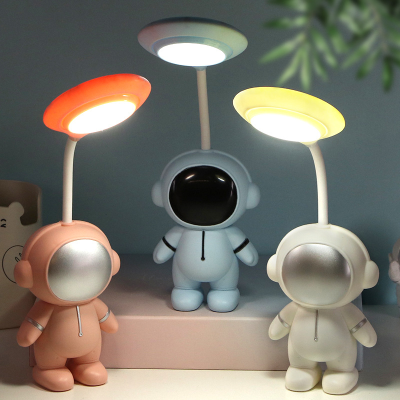 Zhongfu New Astronaut Spaceman USB Cable Charging Desk Bedside Table Lamp Creative Gift Wholesale