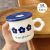 INS Style Cute Flowers Water Cup Girl Heart Student Ceramic Cup Office Breakfast Mug with Lid Korean Style