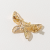 Boutique Copper Plated Gold Inlaid 5A Zircon Simple Fashion High Quality Brooch A002