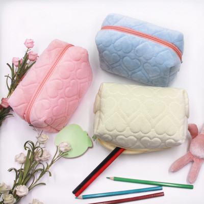 Internet Celebrity Pillow Bag Pillow Pencil Case INS Good-looking Women's Large Capacity Student Storage Stationery Pencil Case Wholesale