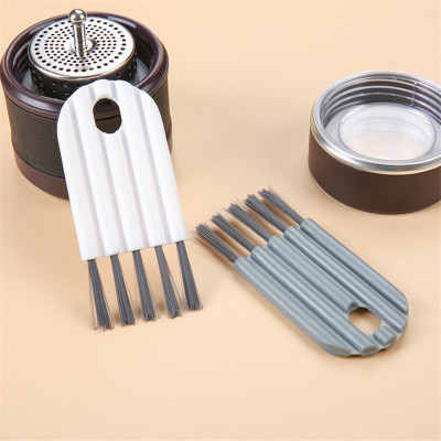 Multifunctional Cup Lid Cap Groove Small Corner Gap Cleaning Brush Vacuum Cup Baby Bottle Brush Stain Cleaning Appliance