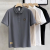 Tiger Year Embroidered Summer Short Sleeve T-shirt Menswear Fashion Brand Trendy Ins Lapel Polo Shirt Simple All-Match Half Sleeve Paul