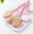 Double-Sided Stripe Bath Ball Long Handle Bath Brush Two-in-One Bath Brush Soft Hair Massage Bath Brush Bath Brush Manufacturer