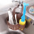 Faucet Sponge Draining Rack Hanging Adjustable Button Type Hanging Bag Sink Hanging Storage Basket Kitchen Storage Rack