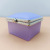 Frosted Translucent Square Storage Box Wholesale Jewelry Ornament Mirror Desktop Finishing Small Plastic Box