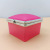 Frosted Translucent Square Storage Box Wholesale Jewelry Ornament Mirror Desktop Finishing Small Plastic Box