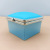 Frosted Translucent Square Storage Box Wholesale Jewelry Ornament Mirror Desktop Finishing Small Plastic Box