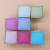 Frosted Translucent Square Storage Box Wholesale Jewelry Ornament Mirror Desktop Finishing Small Plastic Box