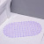 Jiamei Transparent Oval Water Bead Non-Slip Mat PVC Bath Mat Bathroom Bath Foot Mat Bathroom Foot Mat Bathroom Mat
