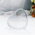 New Style White Transparent Ornament Dustproof Storage Box opposite Sex Small Box Nail Accessories Storage Box