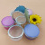 Translucent Frosted round Acrylic Box Jewelry Storage Box with Mirror Desktop Finishing Plastic Box