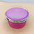 Translucent Frosted round Acrylic Box Jewelry Storage Box with Mirror Desktop Finishing Plastic Box