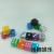 Acrylic Square Corner Color Dice 16mm Color Doll Solid Color Color Variety Toy Accessories
