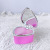 Creative Heart-Shaped Gift Box DIY Cream Brickearth Jewelry Box Princess Cosmetic Case