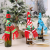 Christmas Decorations New Knitted Scarf Bottle Cover Gingerbread Man Snowflake Small Tree Scarf Hat Bottle Cap